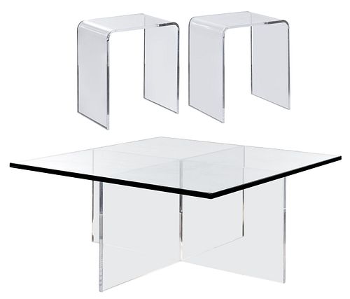 Acrylic Coffee and Side Table Collection