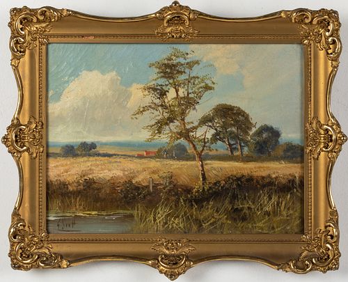 Eliott, Landscape, Oil on Canvas