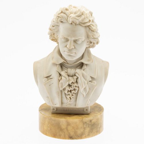 Parian Bust of Beethoven
