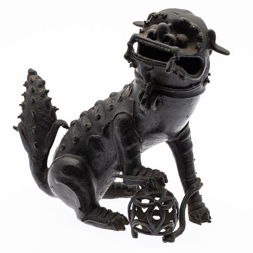 Chinese Bronze Fu Dog