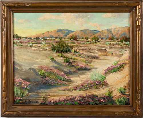 James Merriam (1880-1951), Dessert Landscape, O/C