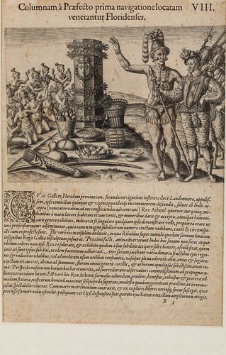 Spanish Explorers & Native Americans in FL, 1591