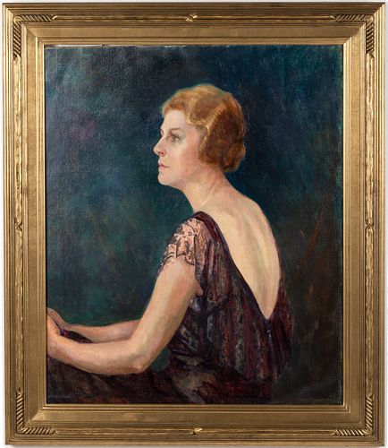 Anne Taylor Nash, Portrait of a Woman, O/C