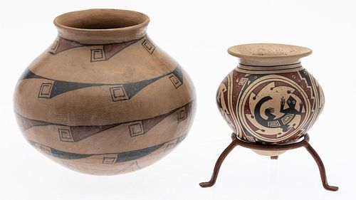 Two Native American Pots