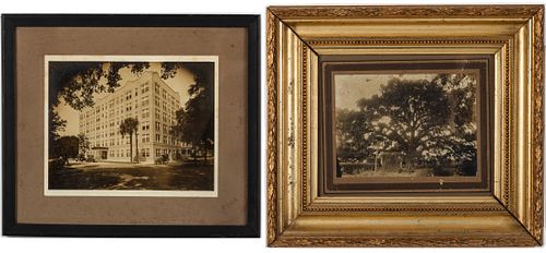 Two Vintage Photographs of Savannah, GA