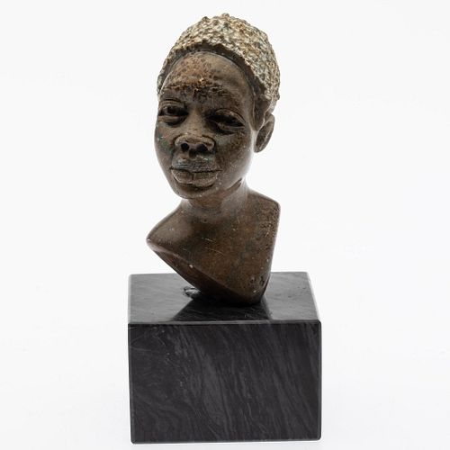 Bust of an African American Woman, Stone, 1911