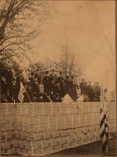 President McKinley, Savannah, 1898, Vintage Photo
