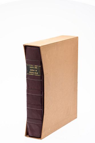 Griffith's History Cheltenham, 1826, Leather Bound