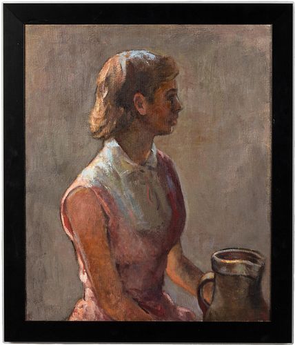 Helen Hatch Inglesby, Portrait of a Woman, O/C