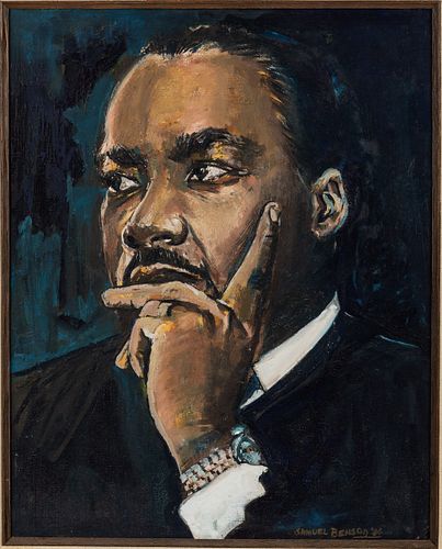 Samuel Benson, Martin Luther King, O/B, 1986