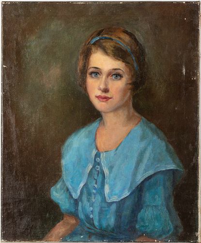 Anne Taylor Nash, Portrait of a Young Woman, O/C