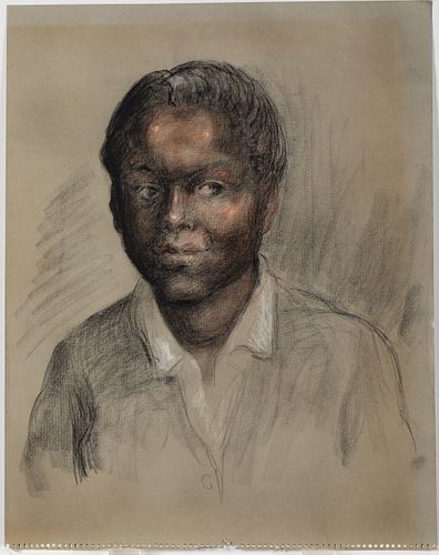 Helen Hatch Inglesby, Portrait Study, Pastel