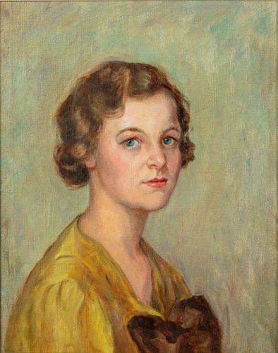 Anne Taylor Nash, Portrait of Maria Goodwin, O/C