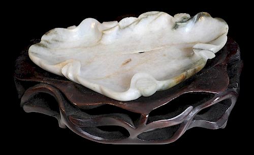 Well-Carved Green-to-White Hardstone