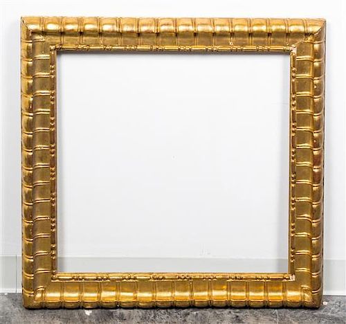 A Giltwood Frame Height 30 x width 30 inches.
