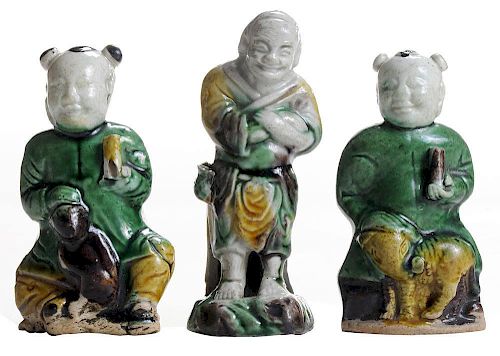 Group of Three Early Chinese