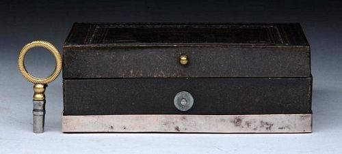 Mid-19th Century Musical Snuff Box.