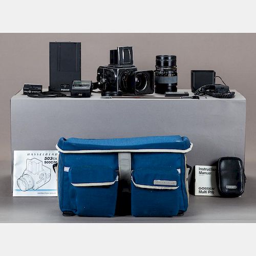 A Collection of Hasselblad Camera and Equipment, 20th Century,