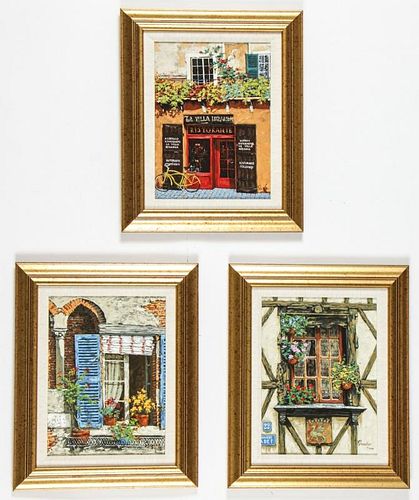 3 Victor Shvaiko Serigraphs