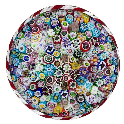 PARABELLE PG-67 / CLOSE-PACK MILLEFIORI PIEDOUCHE PAPERWEIGHT,