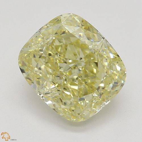 2.20 ct, Natural Fancy Brownish Yellow Even Color, VVS2, Cushion cut Diamond (GIA Graded), Appraised Value: $22,200 