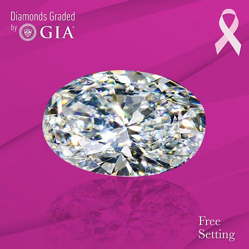 2.01 ct, E/VS2, Oval cut GIA Graded Diamond. Appraised Value: $74,600 