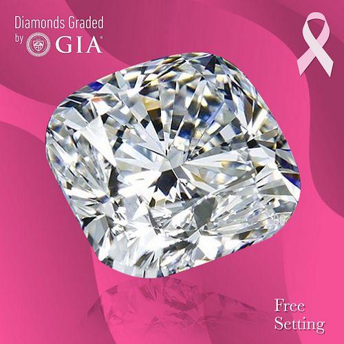 2.04 ct, H/IF, Cushion cut GIA Graded Diamond. Appraised Value: $68,800 