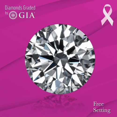 1.51 ct, G/VS2, Round cut GIA Graded Diamond. Appraised Value: $43,200 