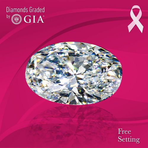 3.22 ct, G/VVS2, Oval cut GIA Graded Diamond. Appraised Value: $181,100 