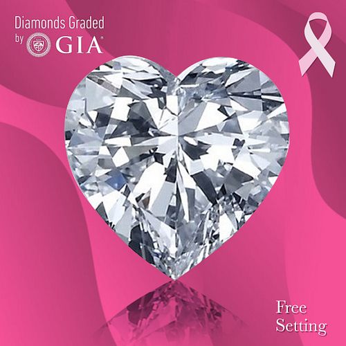 2.01 ct, F/VS2, Heart cut GIA Graded Diamond. Appraised Value: $70,000 