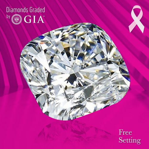 2.50 ct, G/VS1, Cushion cut GIA Graded Diamond. Appraised Value: $87,100 