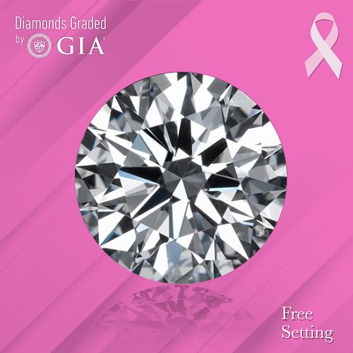 3.00 ct, H/VVS1, Round cut GIA Graded Diamond. Appraised Value: $192,300 
