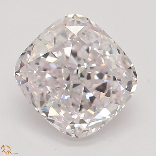 0.67 ct, Natural Very Light Pink Color, IF, Type IIa Cushion cut Diamond (GIA Graded), Appraised Value: $37,500 