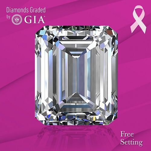 1.50 ct, E/VS1, Emerald cut GIA Graded Diamond. Appraised Value: $43,200 