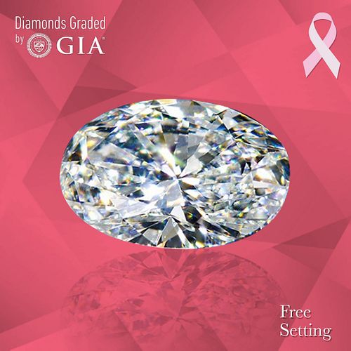 1.71 ct, D/VS1, Oval cut GIA Graded Diamond. Appraised Value: $52,400 