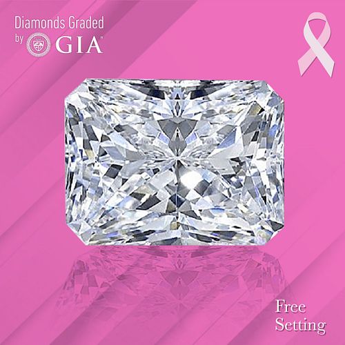 1.70 ct, F/VS1, Radiant cut GIA Graded Diamond. Appraised Value: $46,700 