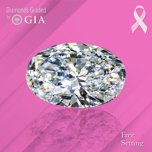 1.80 ct, D/VVS2, Oval cut GIA Graded Diamond. Appraised Value: $60,800 
