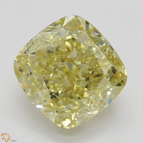 2.32 ct, Natural Fancy Brownish Yellow Even Color, VVS1, Cushion cut Diamond (GIA Graded), Appraised Value: $26,200 