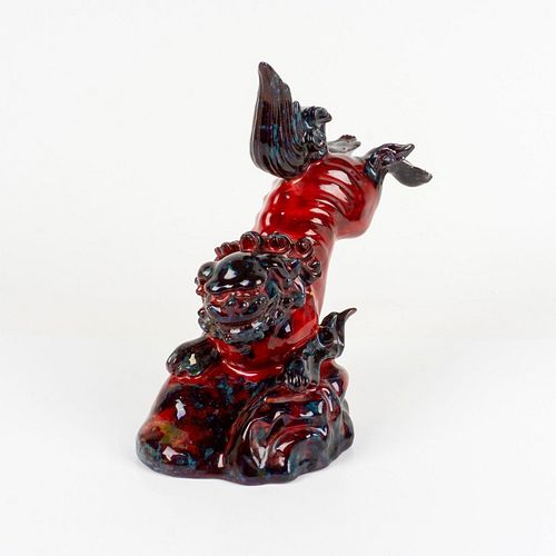 Extremely Rare Bernard Moore Flambe Sculpture