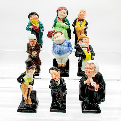 9pc Royal Doulton Figurines, Charles Dickens' Characters