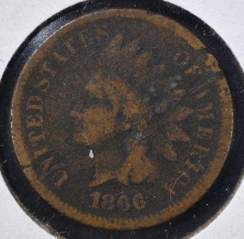 1866 INDIAN HEAD CENT G