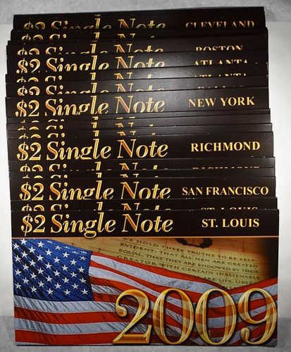 (20) 2009 SERIES 2003 $2 SINGLE NOTES