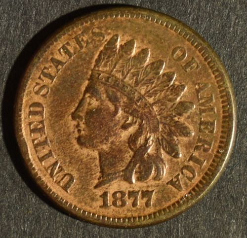 1877 INDIAN CENT  AU