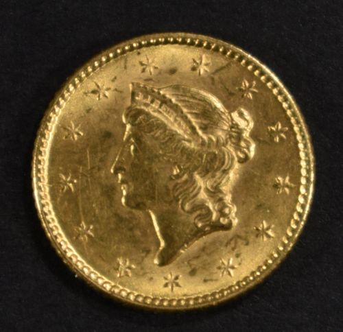 1853 GOLD DOLLAR  CH BU