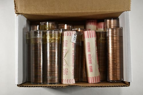 COLLECTORS LOT OF ROLLED CENTS