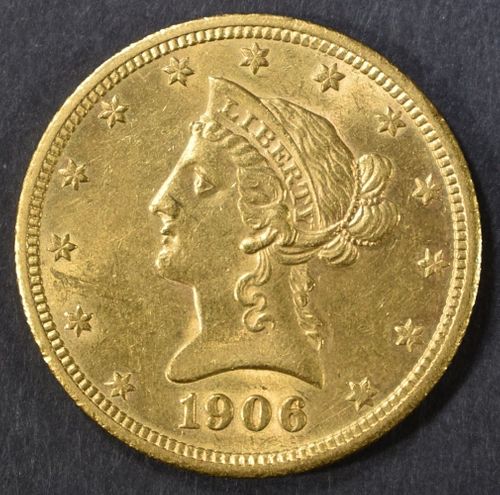 1906-D $10 GOLD LIBERTY BU