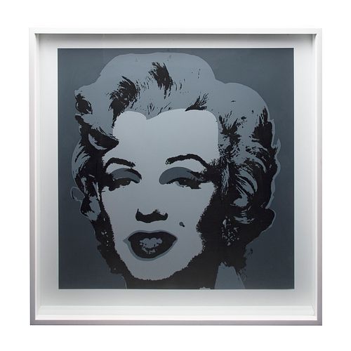 ANDY WARHOL. Marilyn Monroe. II.24 Serigrafía sin número de tiraje Enmarcado 91.4 x 91.4.