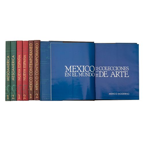 México en el Mundo de las Colecciones de Arte. Nueva España / México Moderno / México Contemporáneo. México, 1994. Piezas: 7.