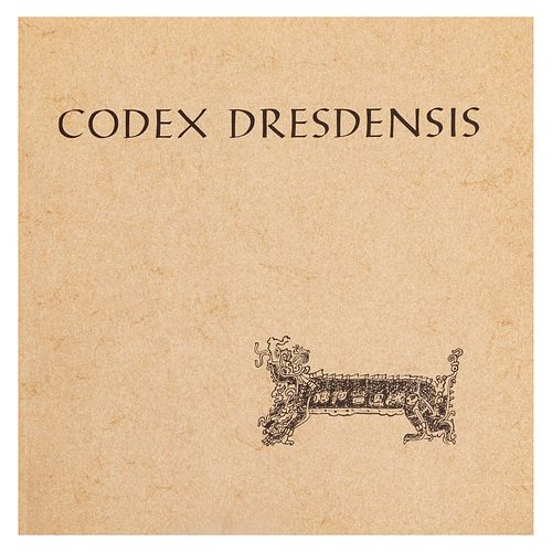 Deckert, Helmut / Anders, Ferdinand. Codex Dresdensis. Graz - Austria: Akademische Druck - u. Verlagsanstalt, 1975.