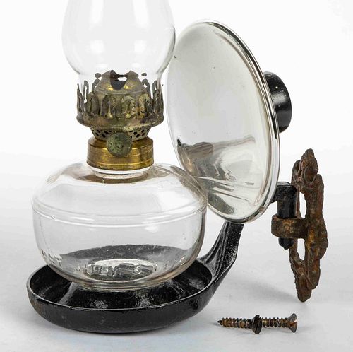 A. FRENCH PATENTED MINIATURE BRACKET LAMP,